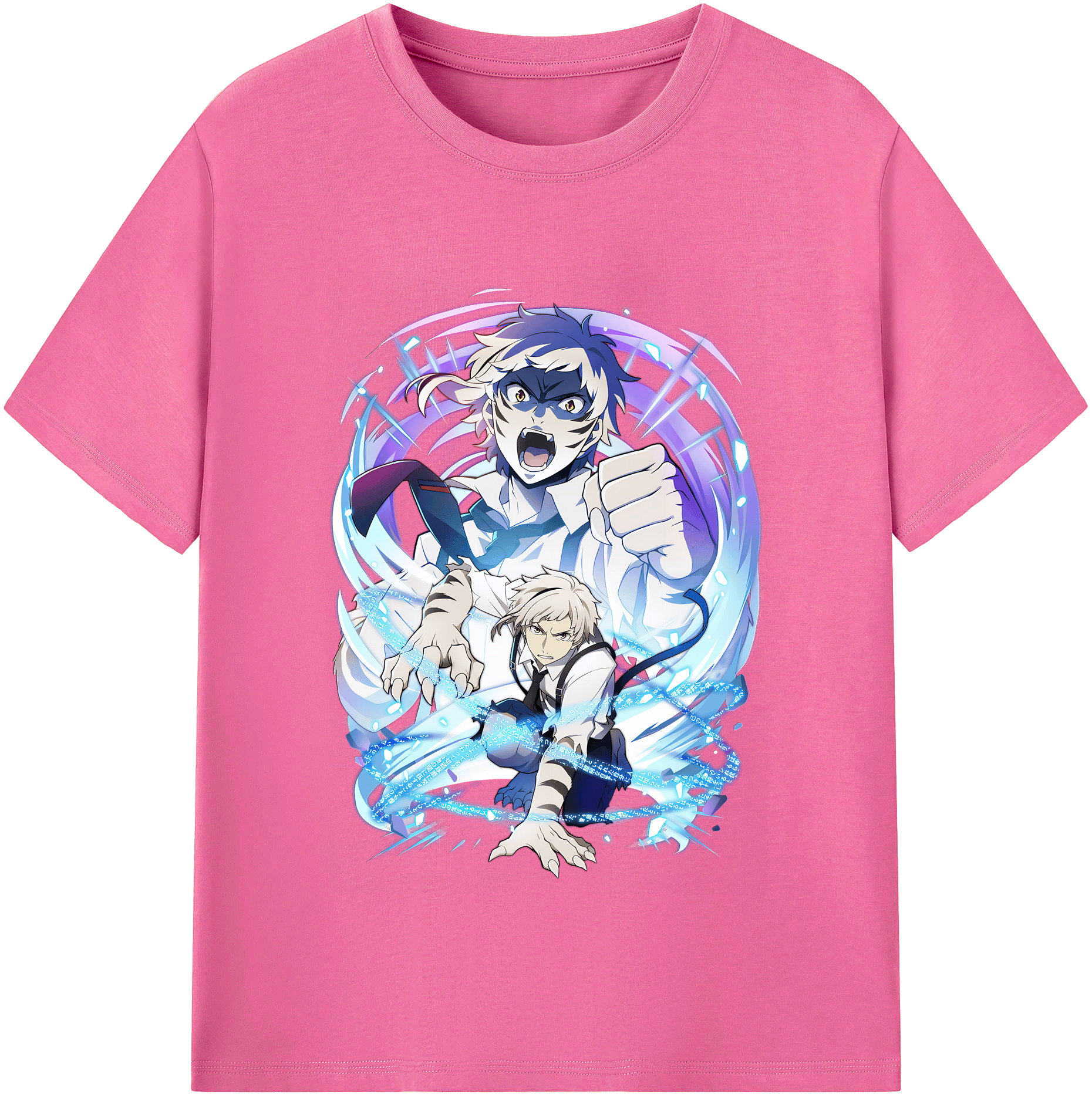 （画像用） 文豪ストレイドッグス Bungo Stray Dogs レディースカジュアルプリントTシャツ（綿100％）